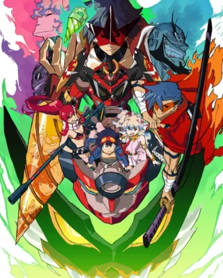 Tengen Toppa Gurren Lagann Movie: Lagann-hen [BD] [1080p] [Sub-Español] [Mega-Drive]